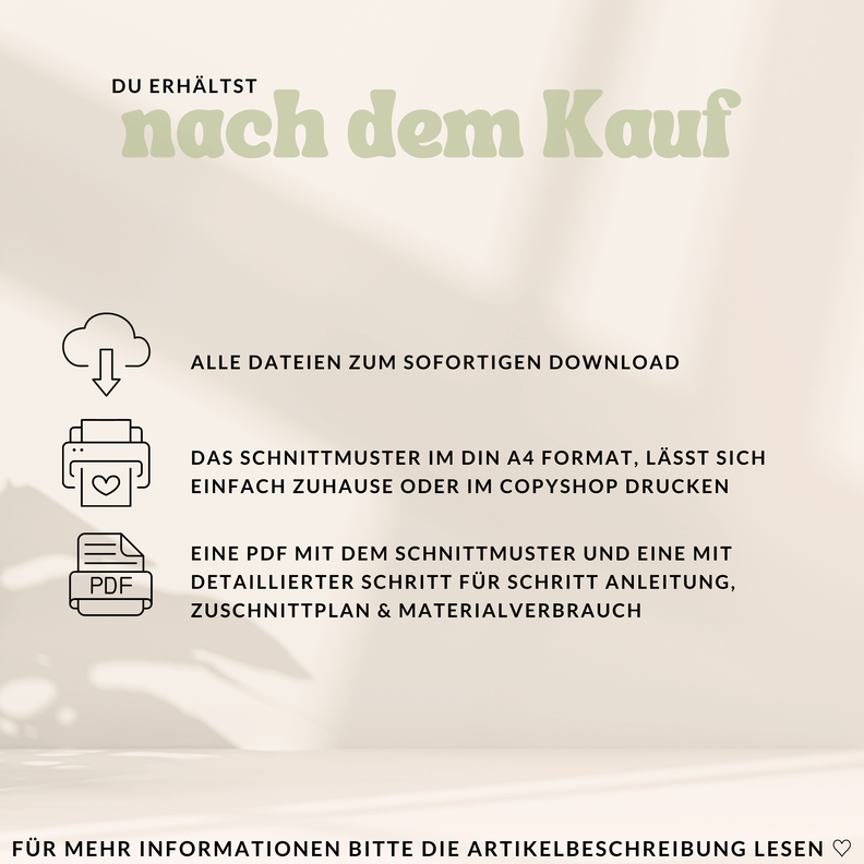 Tote Bag | Einkaufstasche | Schultasche | Schnittmuster image number 5