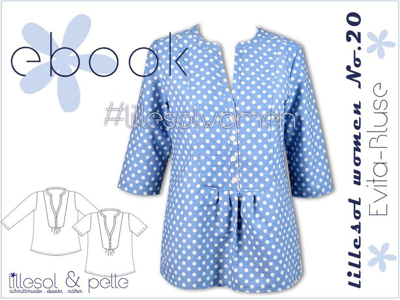 Ebook/Nähanleitung Damen Evita-Bluse image number 1