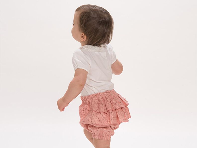 EMI Baby Pumphose Schnittmuster mit Gummizug und Rüschen image number 8
