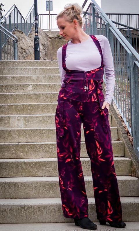 Hose ke Kumu crispy, Bootcut/ weites Bein, Pdf Gr. 32-48 image number 4
