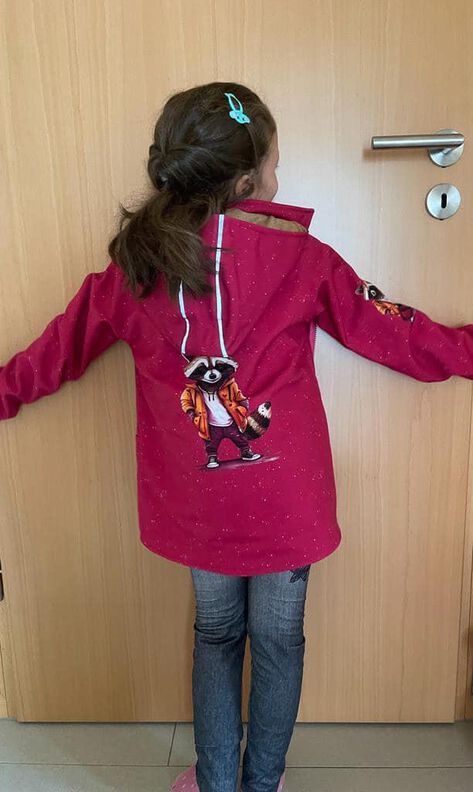 Softshelljacke ZUCKERMAUS GIRLS Gr. 110 - 164 Walkjacke image number 6