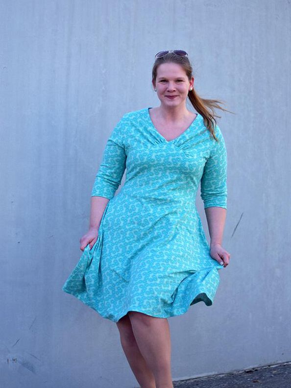 Shirt oder Kleid YELDA Gr. 34-54 PDF-A4, A0+BEAMER image number 8