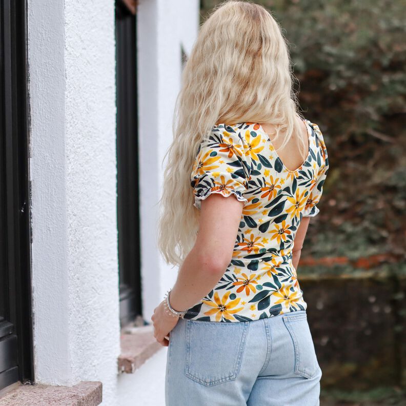 Bluse #Leonie Nähanleitung und Schnittmuster (XS-XL) image number 6