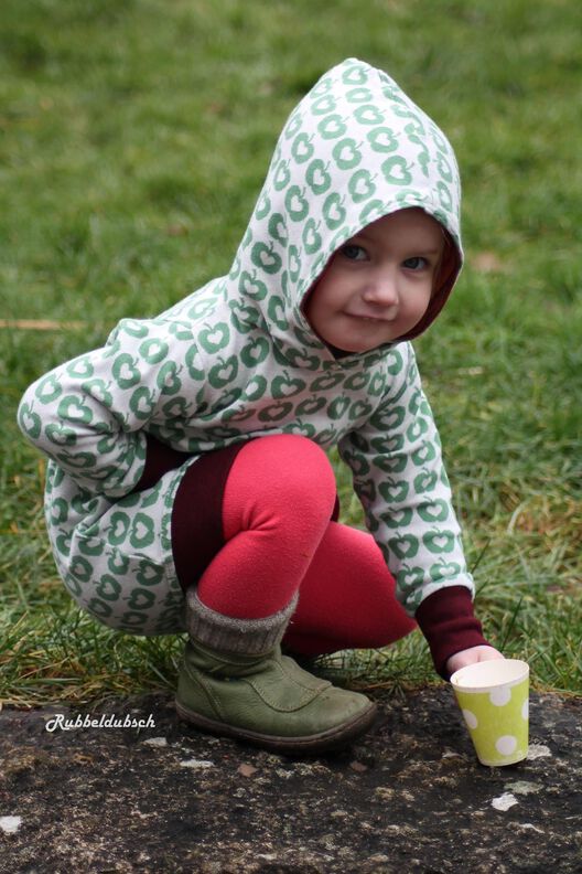 HOODIEKLEID FÜR MÄDCHEN GR 56 - 146 image number 6