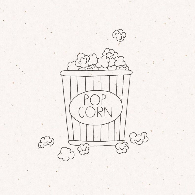PLOTTERVORLAGE "POPCORN" image number 1