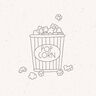 PLOTTERVORLAGE "POPCORN" thumbnail number 1