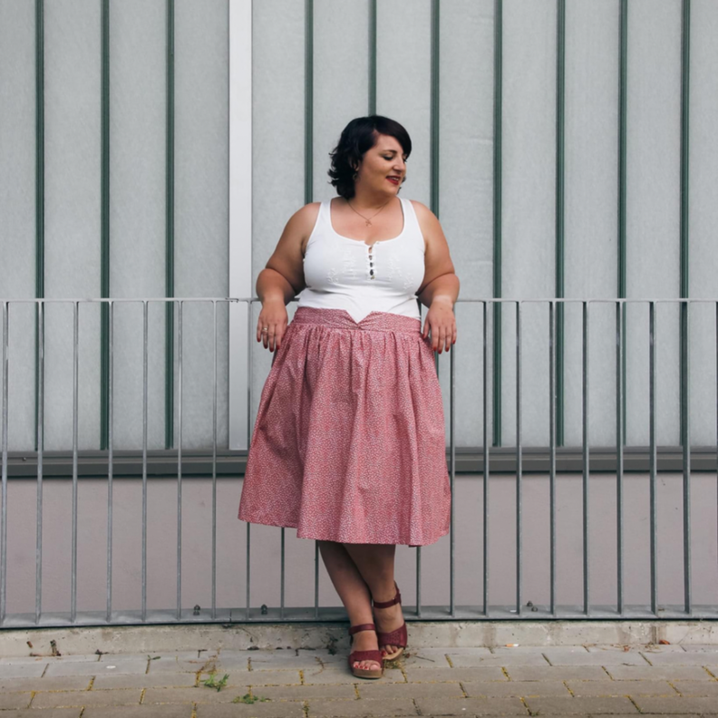 Vintage Skirt Damen - Gr. 32 - 54 image number 1