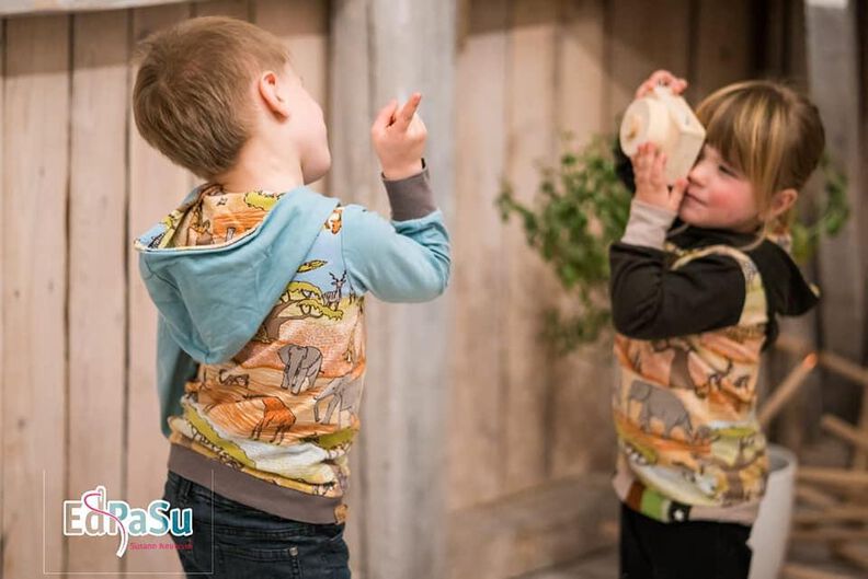 NEVO HOODIE KIDS UNISEX GR. 98-164 image number 8