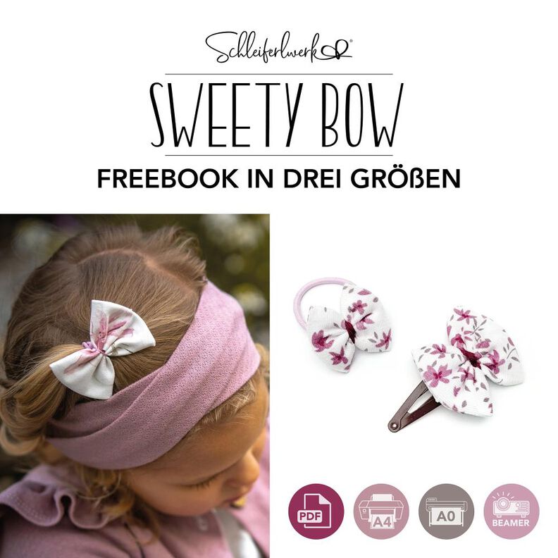 Sweety Bow | Schleiferlwerk | eBook | Größen 38/39 - 54/55 image number 1