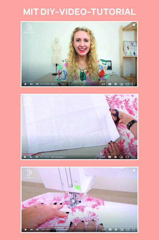 Bluse/ H&auml;ngerchen Schnitt mit Videoanleitung Gr. XS-XXXL image number 4