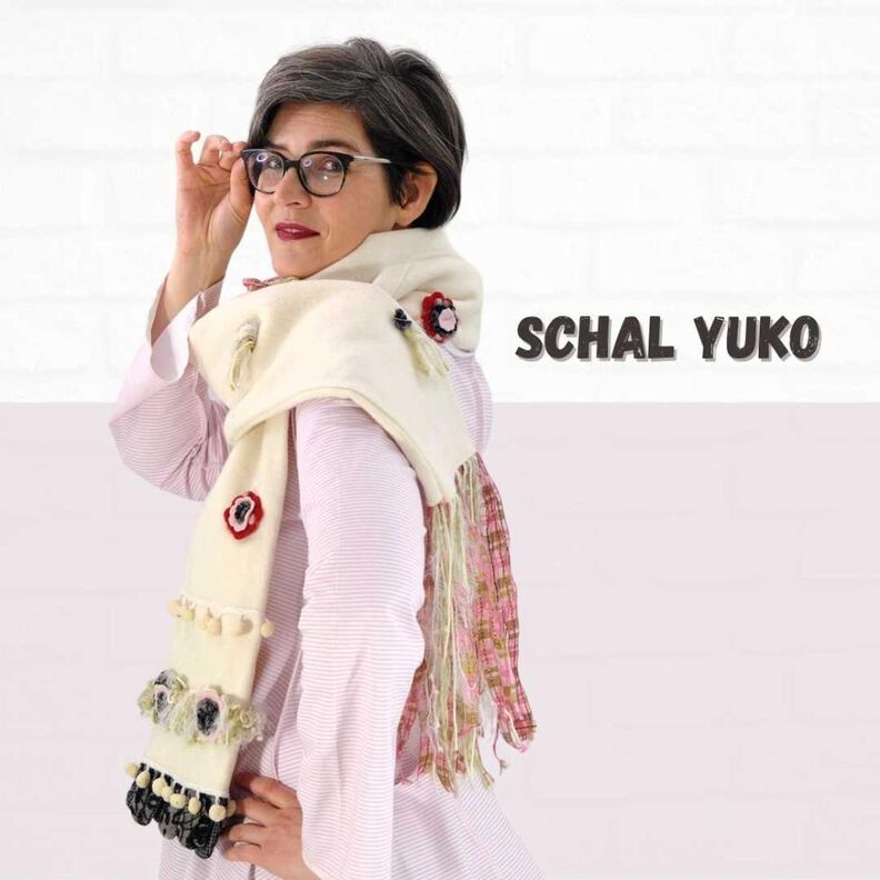Schal Yuko / Stoffresteverwertung image number 1