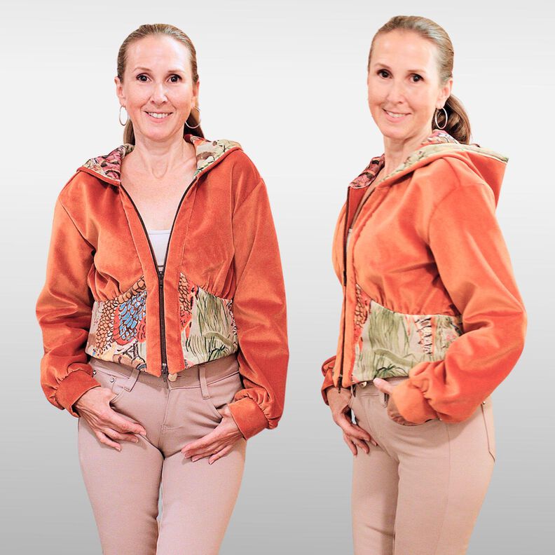 Trinity-Hemdbluse-Erweiterung-Kapuzejacke -Gr. 34-52 image number 3
