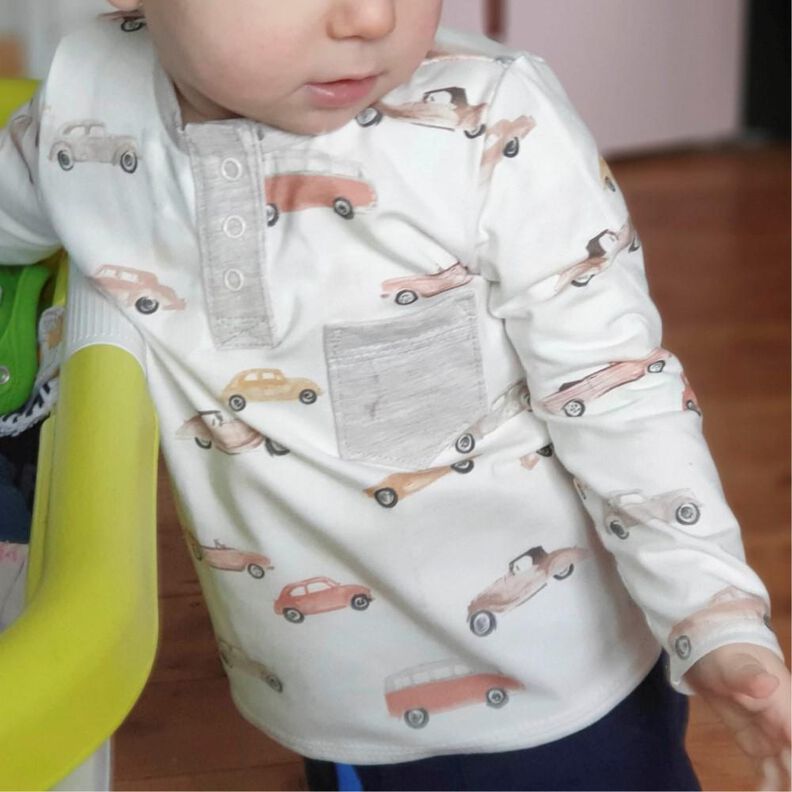 SHIRT "LASSE" - Mini (50-104) - Schnittmuster und Anleitung image number 8