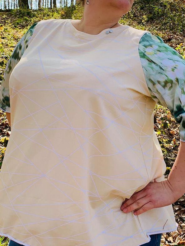 E-Book – Oberteil „Amsterdam“ mit Falteneinsatz im Rückteil image number 6