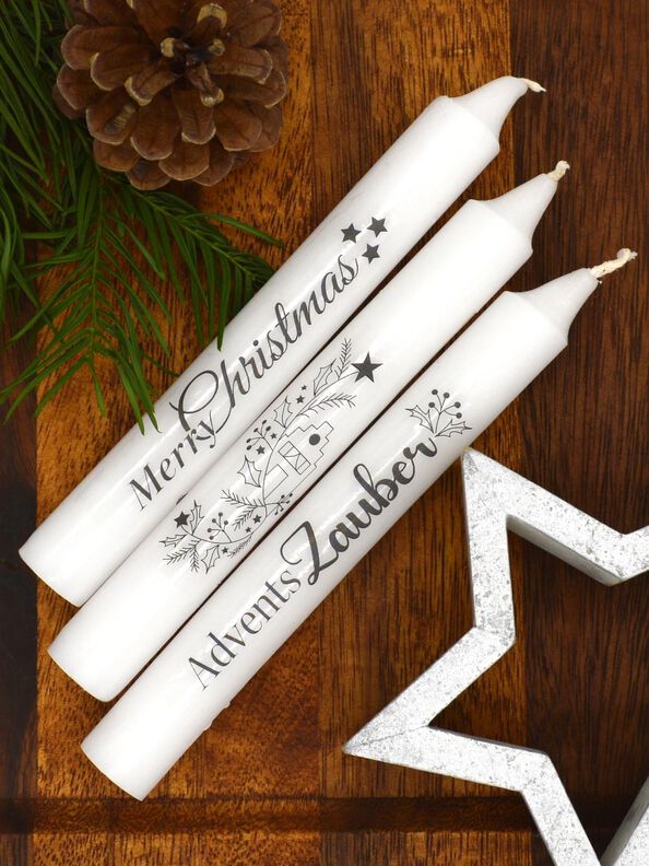 Vorlage für Kerzentattoo Weihnachten pdf Advent image number 5