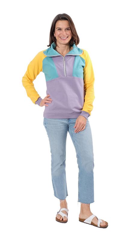 Unisex Pullover "JASPER" Nähanleitung und Schnitt Gr. XS-XXL image number 7
