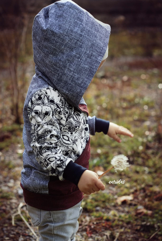 E-Book Hoodie Asymmetrie Gr. 68 - 98 image number 2