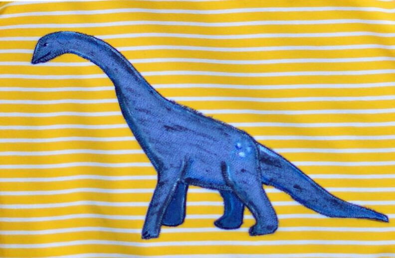 Applikationsvorlage Brachiosaurus Dino image number 2