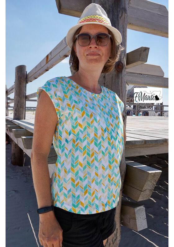 Shirt Stranden Damen Gr. 32-50, Varianten, A0 + A4 image number 8