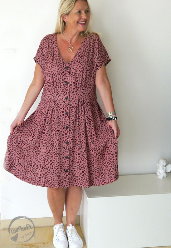Ebook Blusenkleid Birthe Damen Gr. 32-54 PDF DIN A4  image number 7
