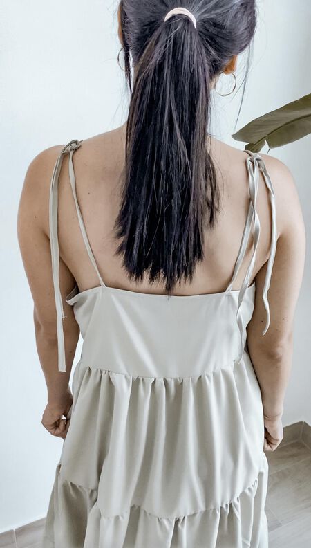 Stufenkleid /Cami Kleid / Volantkleid / Maxikleid  image number 2