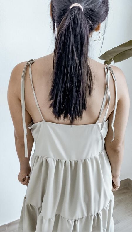 Stufenkleid /Cami Kleid / Volantkleid / Maxikleid image number 2