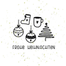 Weihnachtssticker + Frohe Weihnachten Plotterdatei thumbnail number 4