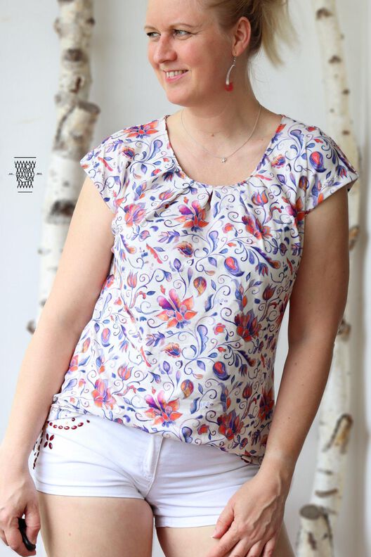 Shirt Malea Gr.32-54 inkl. Ebenen und Beamerdatei image number 5