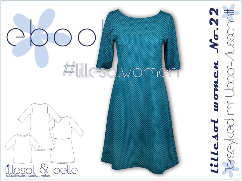 Ebook/Nähanleitung Damen Jerseykleid/Uboot image number 1