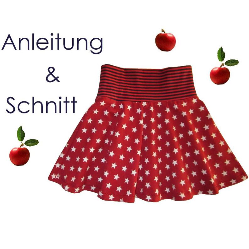 Schnittmuster Tellerrock 74-140 image number 1