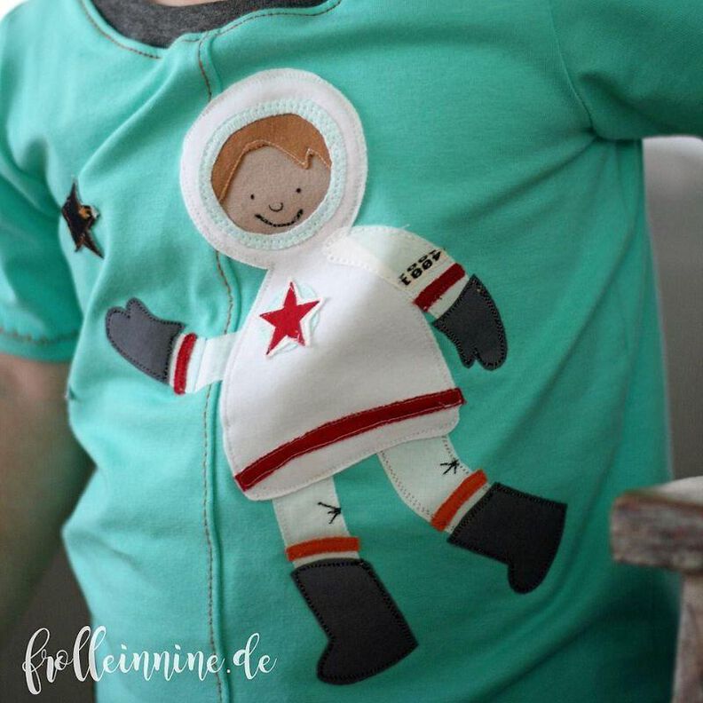 Appliziervorlage ASTRONAUT & PLANETEN image number 4