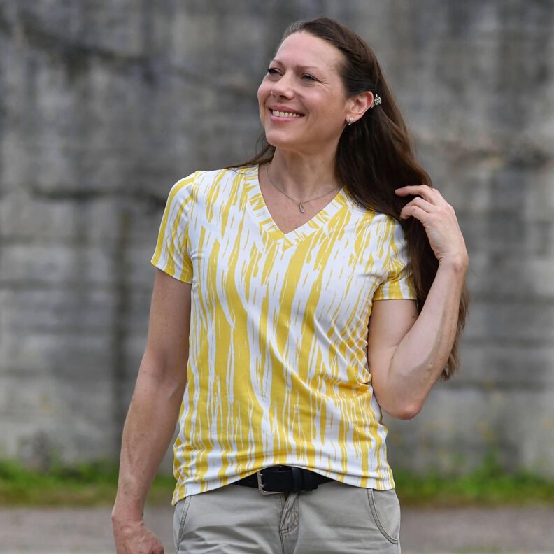 BASIC-SHIRT  Nr. 2 Gr. 32-56 + gratis Plott Schnittmuster image number 7