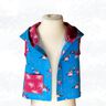 Sweatjacke/Weste mit Kapuze für Kinder  Gr. 92-164, A4+A0 thumbnail number 8