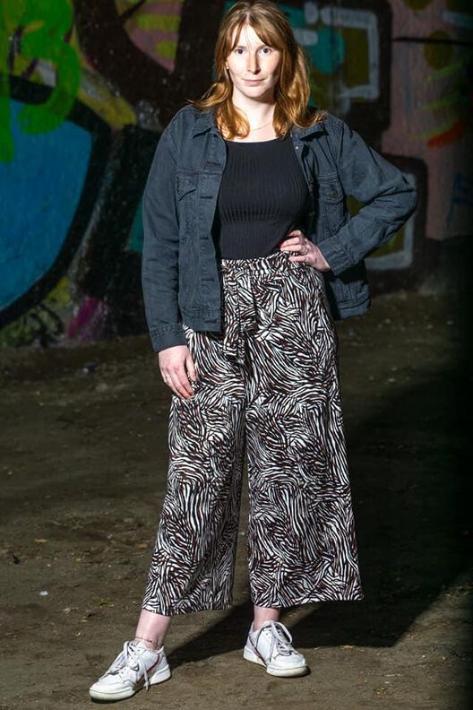 Culotte Lola, Hose im Hosenrock-Stil Schnittmuster image number 6