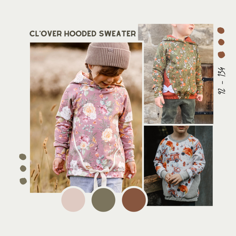 CL*OVER 'hooded' Sweater Kids image number 1