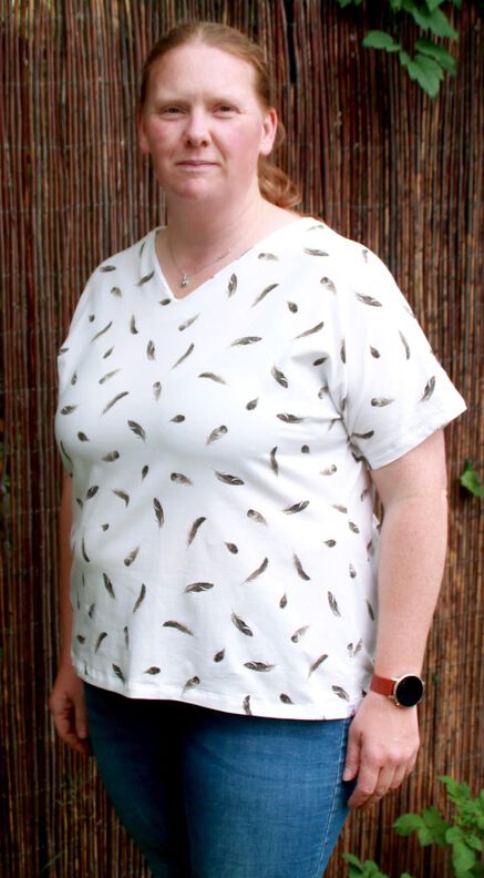  Shirt/Kleid Lena Curvy Gr. 48-60 beamerfähig image number 10