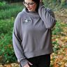 Macadamia Oversize Sweater + Hoodie für Damen Gr. 32-60 thumbnail number 7