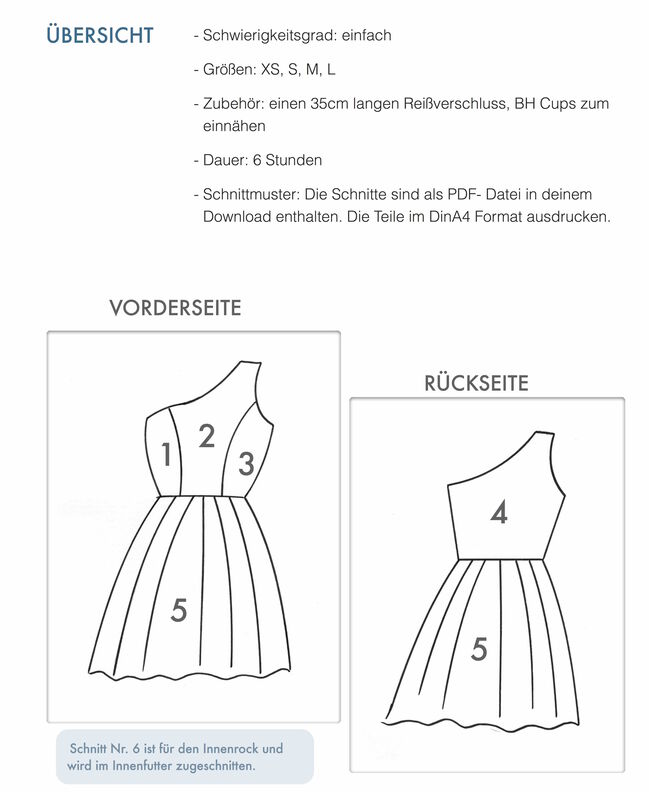 Kleid #Gerda Nähanleitung und Schnittmuster image number 5