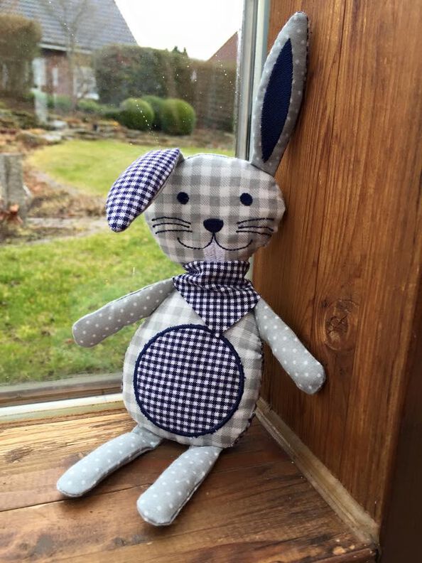 ITH – Stickdatei für Hasen Pupu & Nupu image number 2