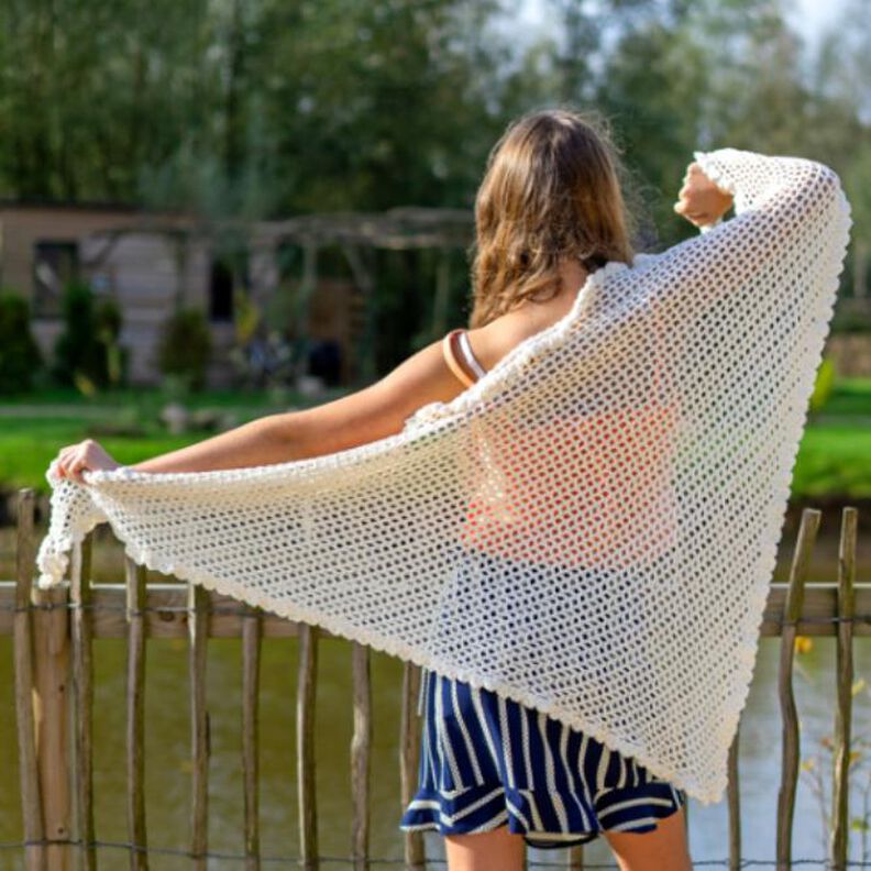 Schal ARIEL Häkelmodell + Anleitung image number 1