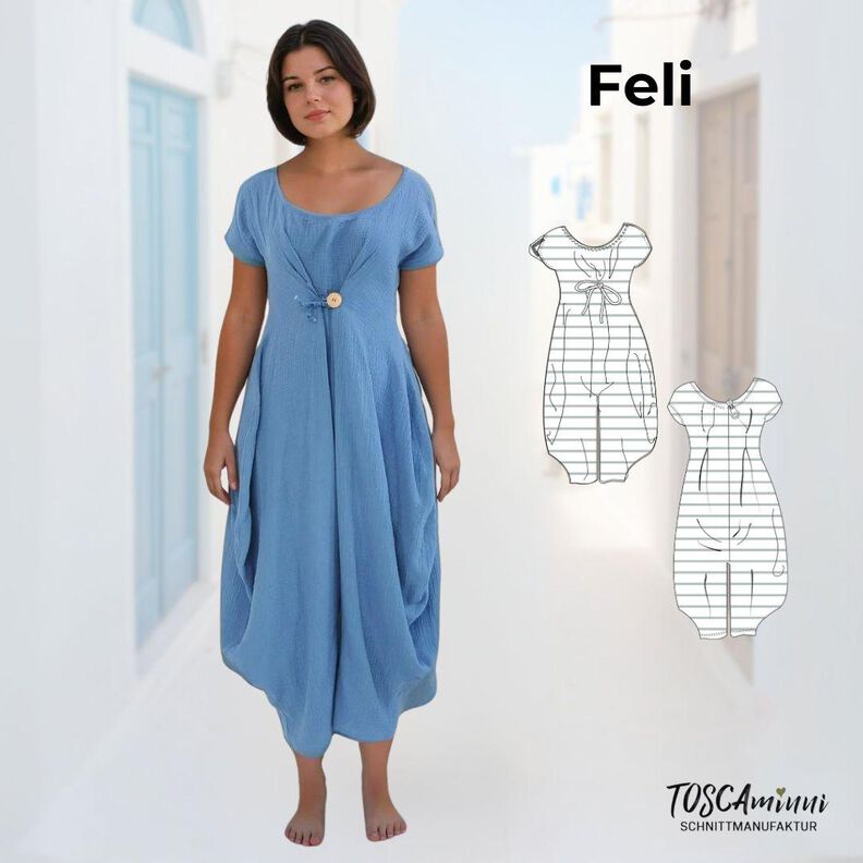 Jumpsuit Feli 2 Gr. 34-46 Schnittmuster image number 1