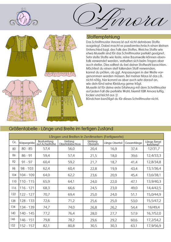 Amora Gr. 80 bis 152 image number 2