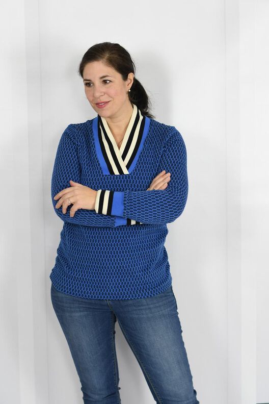 Ebook / Nähanleitung Damen Shirt mit V-Ausschnitt image number 2