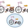 Stickdatei Fahrrad 3er SET 10x10cm thumbnail number 7