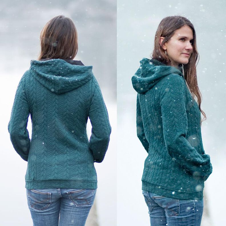 Pullover Hoodie Nafi + Nafia Set - Schnittmuster image number 7