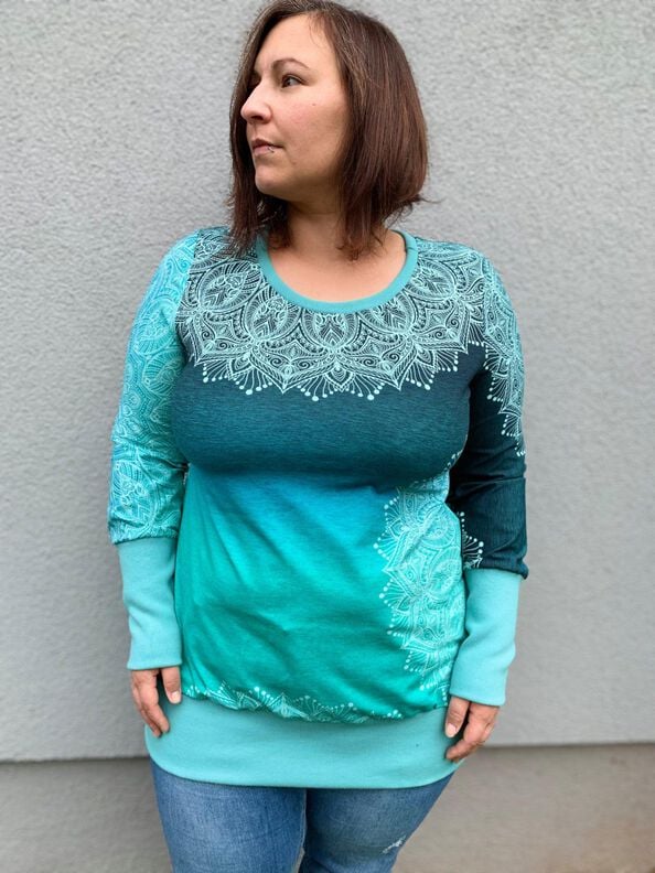 Kleid/Shirt "Erna" Gr. 32-50 image number 3