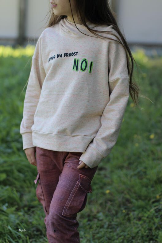 Macadamia Oversize Sweater + Hoodie für Kinder Gr. 74 - 164 image number 5