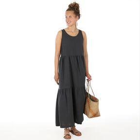 FRAU CLAIRE  - Trägerkleid mit Volants  XS-XXL