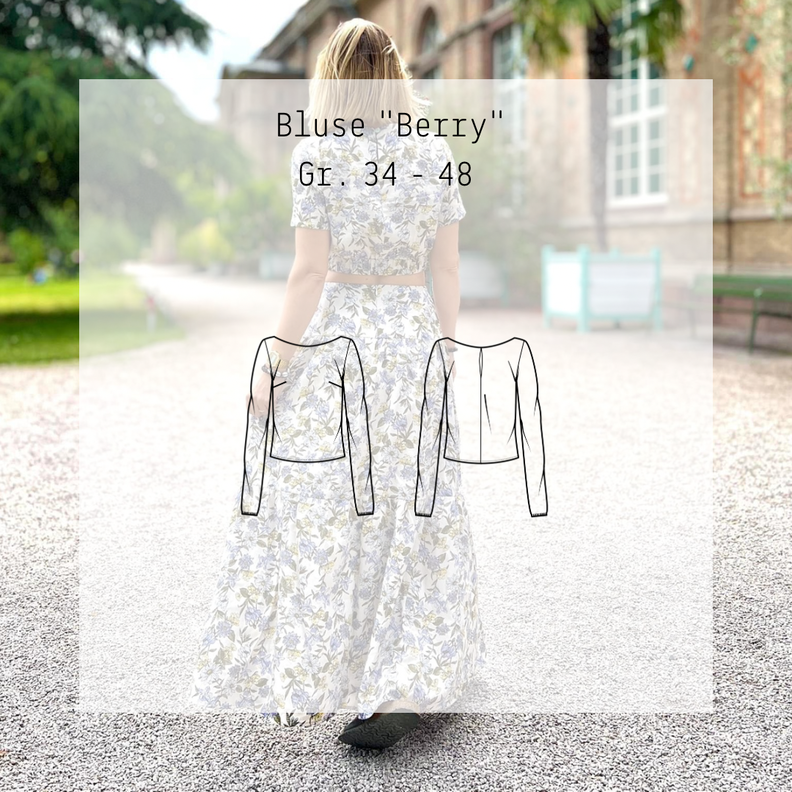 Ebook Bluse "Berry" (Gr. 34 - 48) image number 3