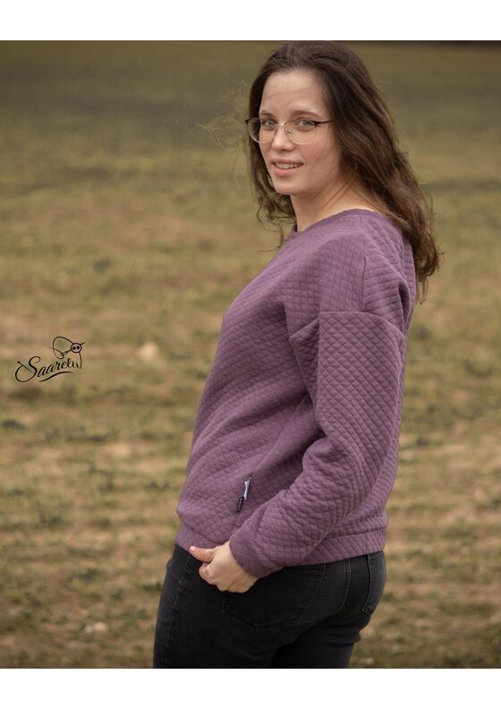 Oversized Sweater Surf Gr. 32-50, Musselin, inkl. A0 image number 6